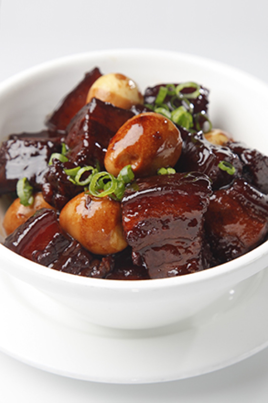 Shanghainese dishes served at Shanghai You Garden including braised pork and soup dumplings